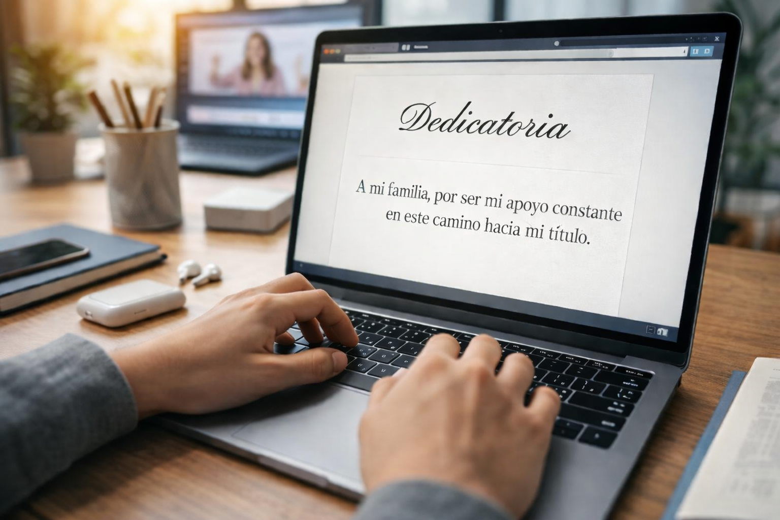 dedicatorias de tesis