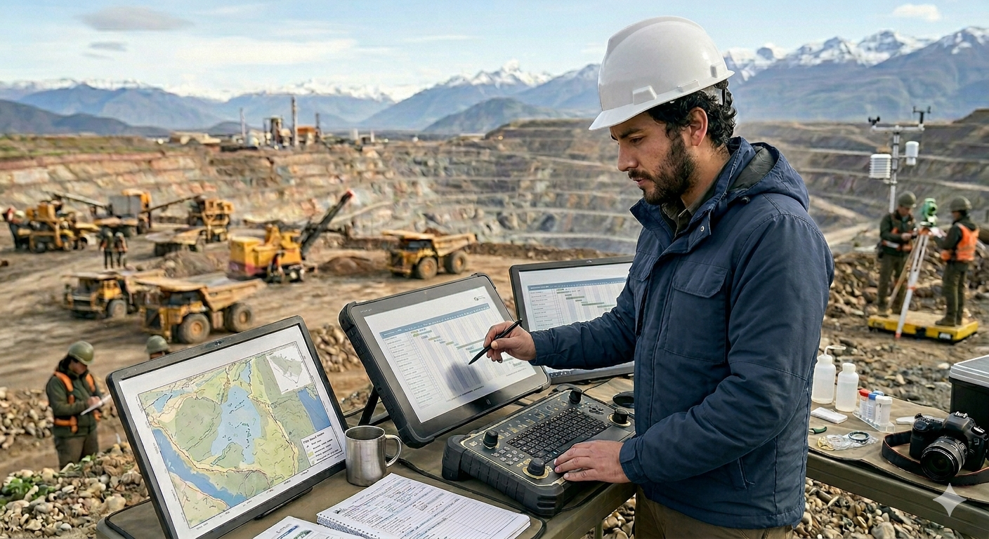 gestión de proyectos mineros